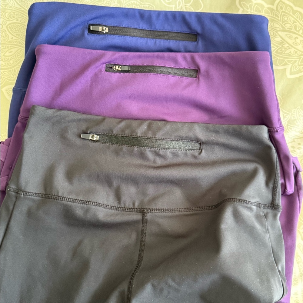 Women's Multi-Color Leggings Set